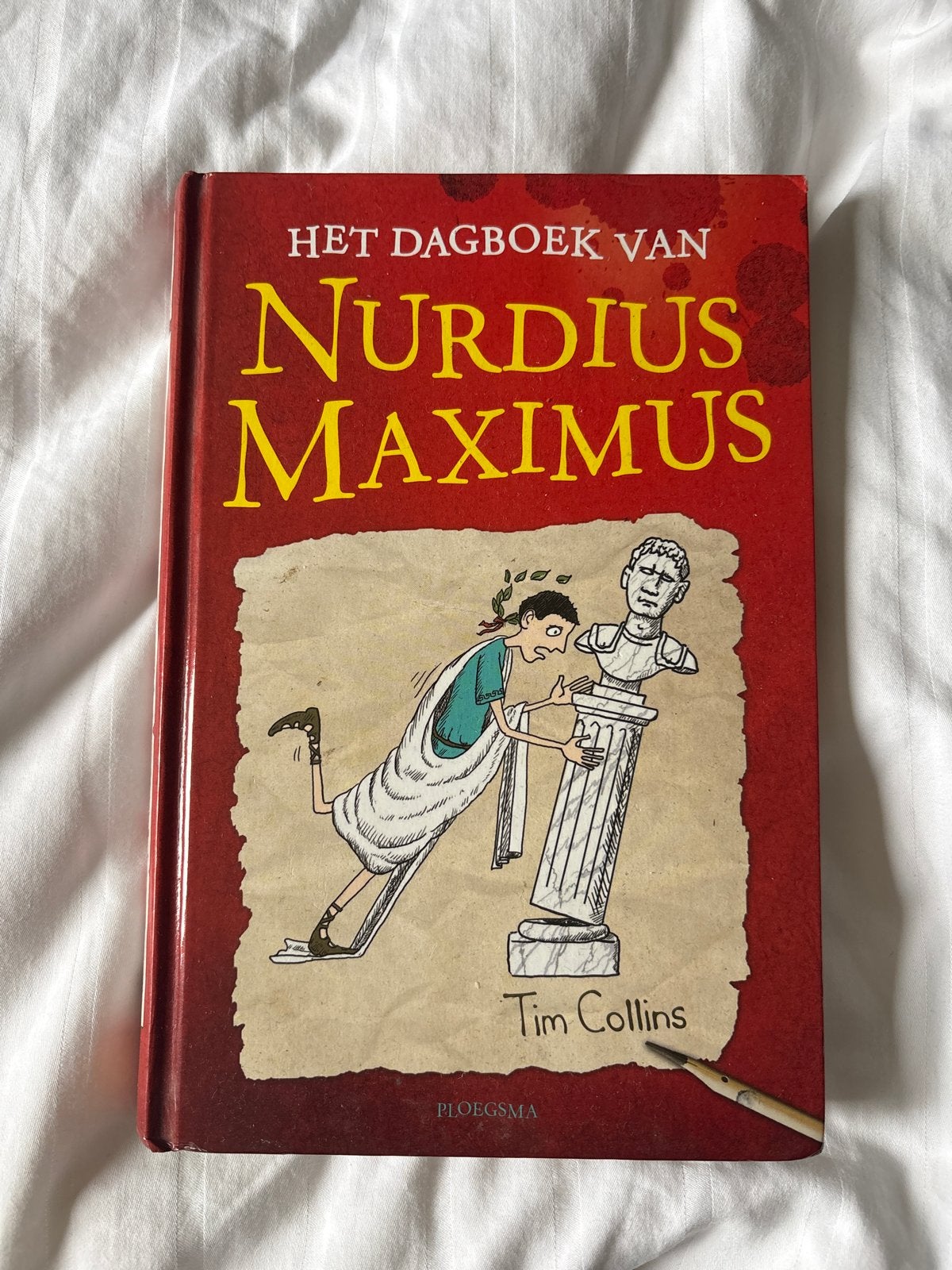 Het Dagboek van Nurdius Maximus - Tim Collins, Boeken, Ophalen of Verzenden, Zo goed als nieuw, Fictie algemeen