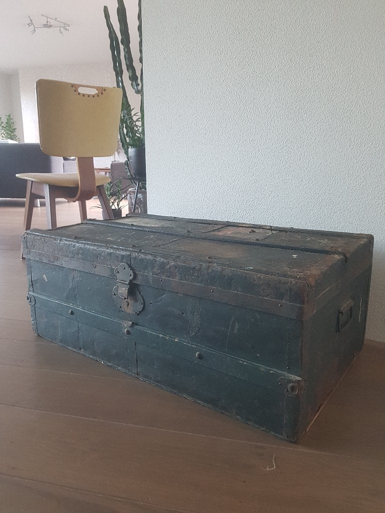 hutkoffer, Ophalen, Minder dan 50 cm, Gebruikt, 50 tot 100 cm