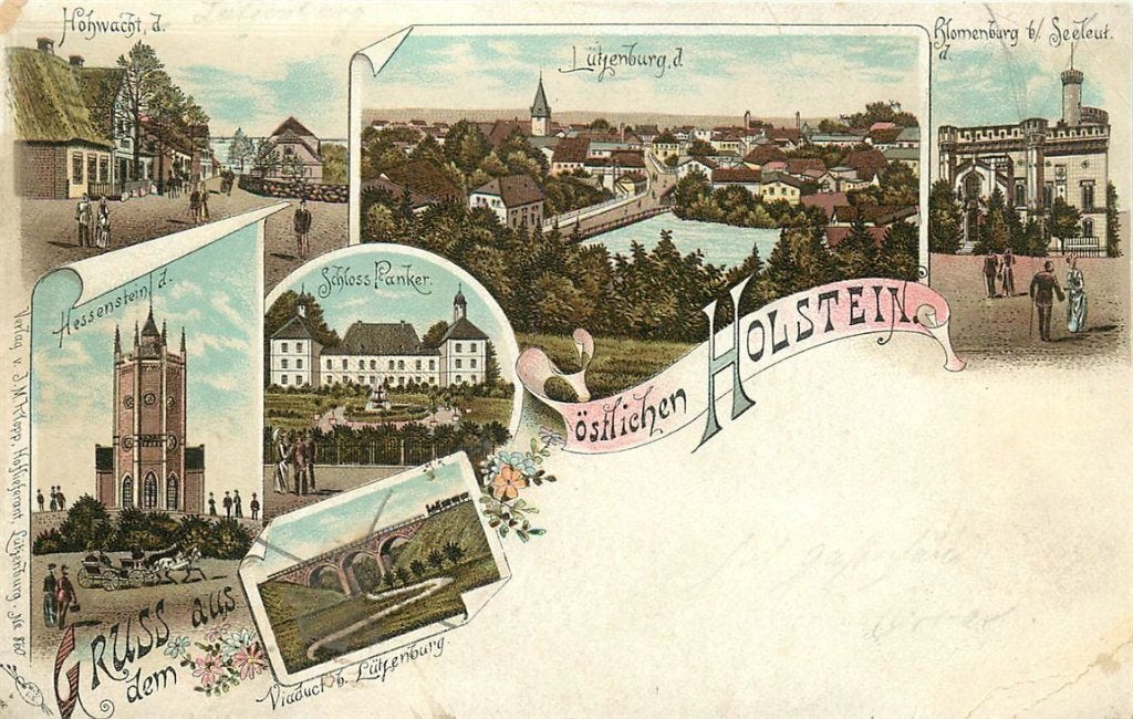 379-154-011 Holstein Litho, Verzenden, Voor 1920, Duitsland