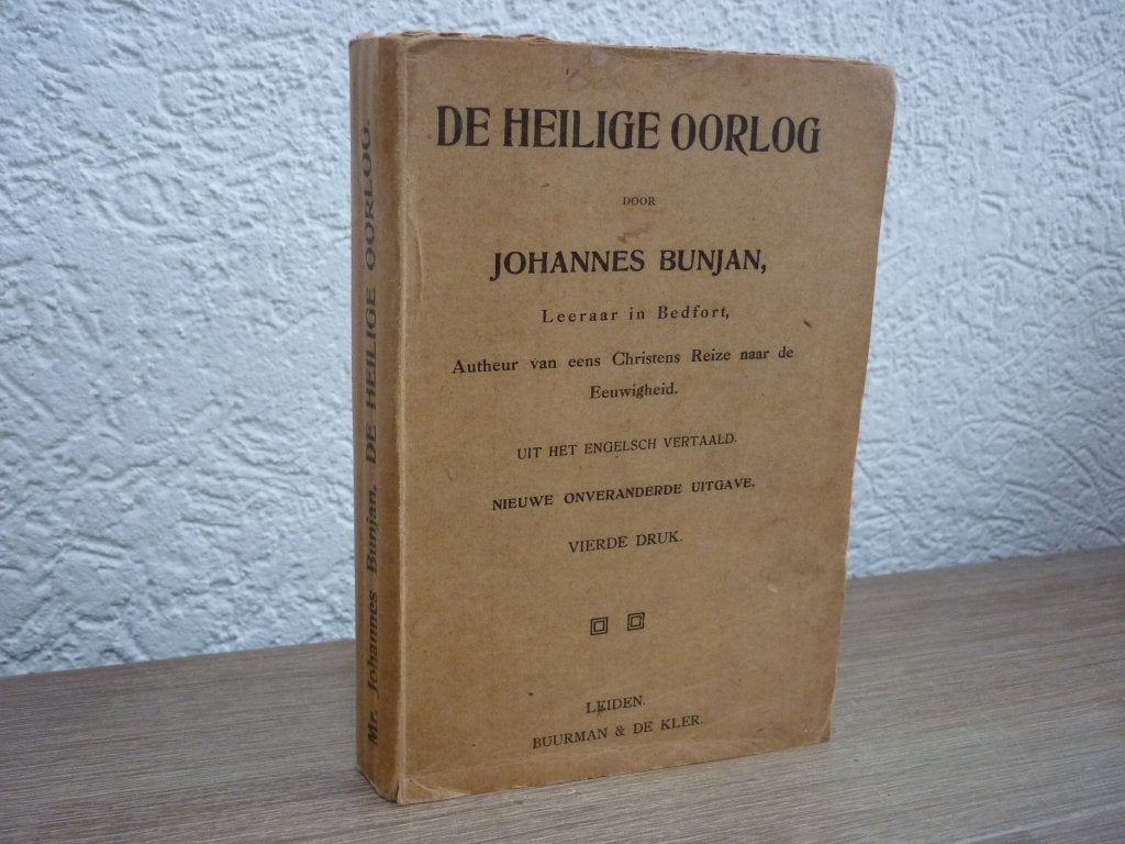 Johannes Bunjan - De heilige oorlog, Boeken, Ophalen of Verzenden, Gelezen, Christendom | Protestants