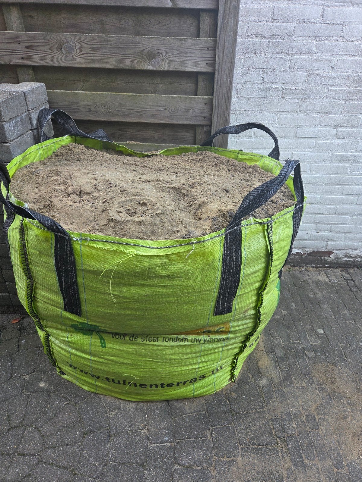 GRATIS big bag geel zand, Ophalen, Ophoogzand