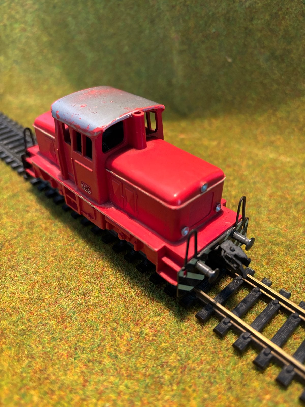 Fleischmann rangeerlocomotief - Rijd als een trein, Gebruikt, Locomotief, Fleischmann, Ophalen of Verzenden
