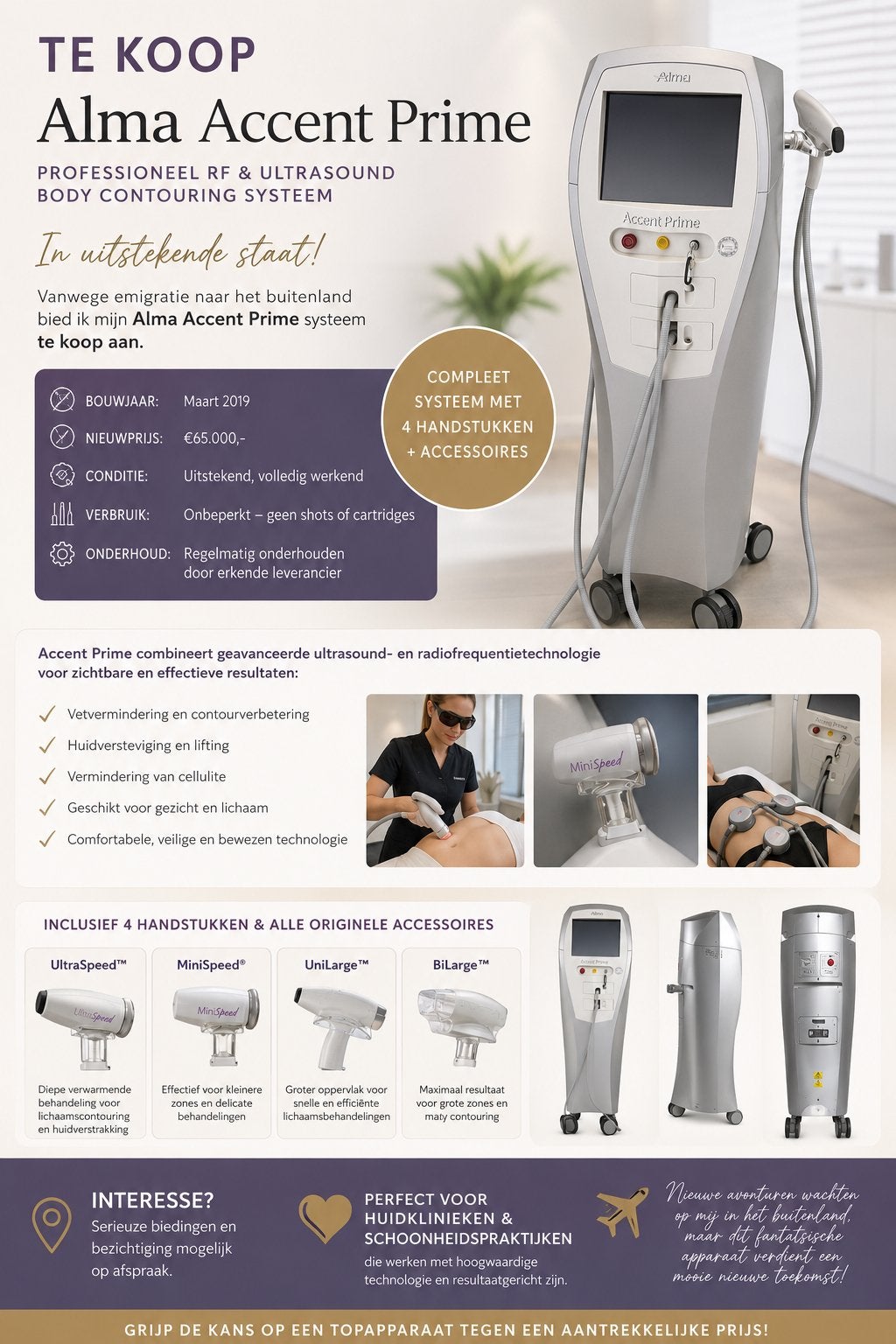 TE KOOP – Alma Accent Prime (2019)