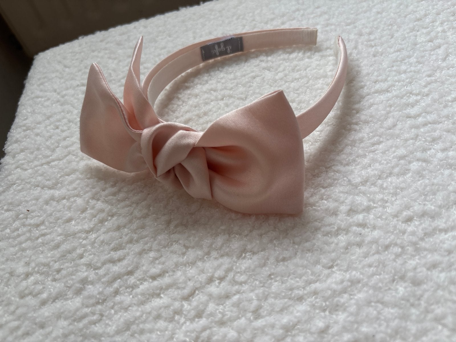 Il Gufo haarband met strik - Roze, Ophalen of Verzenden, Zo goed als nieuw