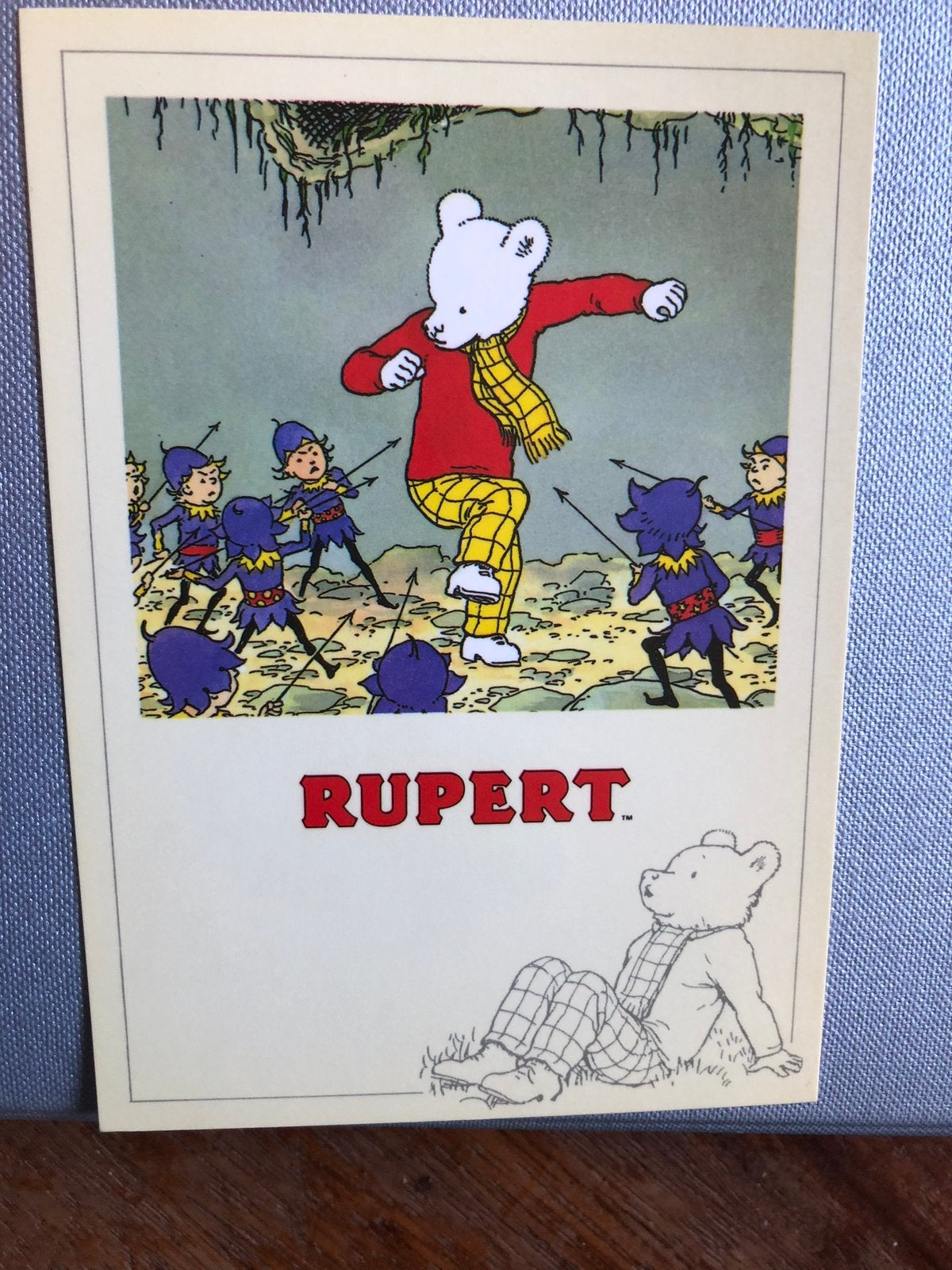 Rupert, Bruintje Beer, Ophalen of Verzenden, Ongelopen, Sterren en Beroemdheden