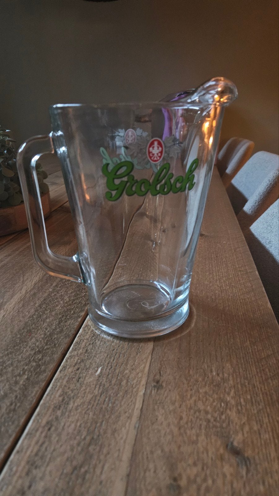 Grolsch bierkan 1,5 liter, Ophalen of Verzenden, Zo goed als nieuw