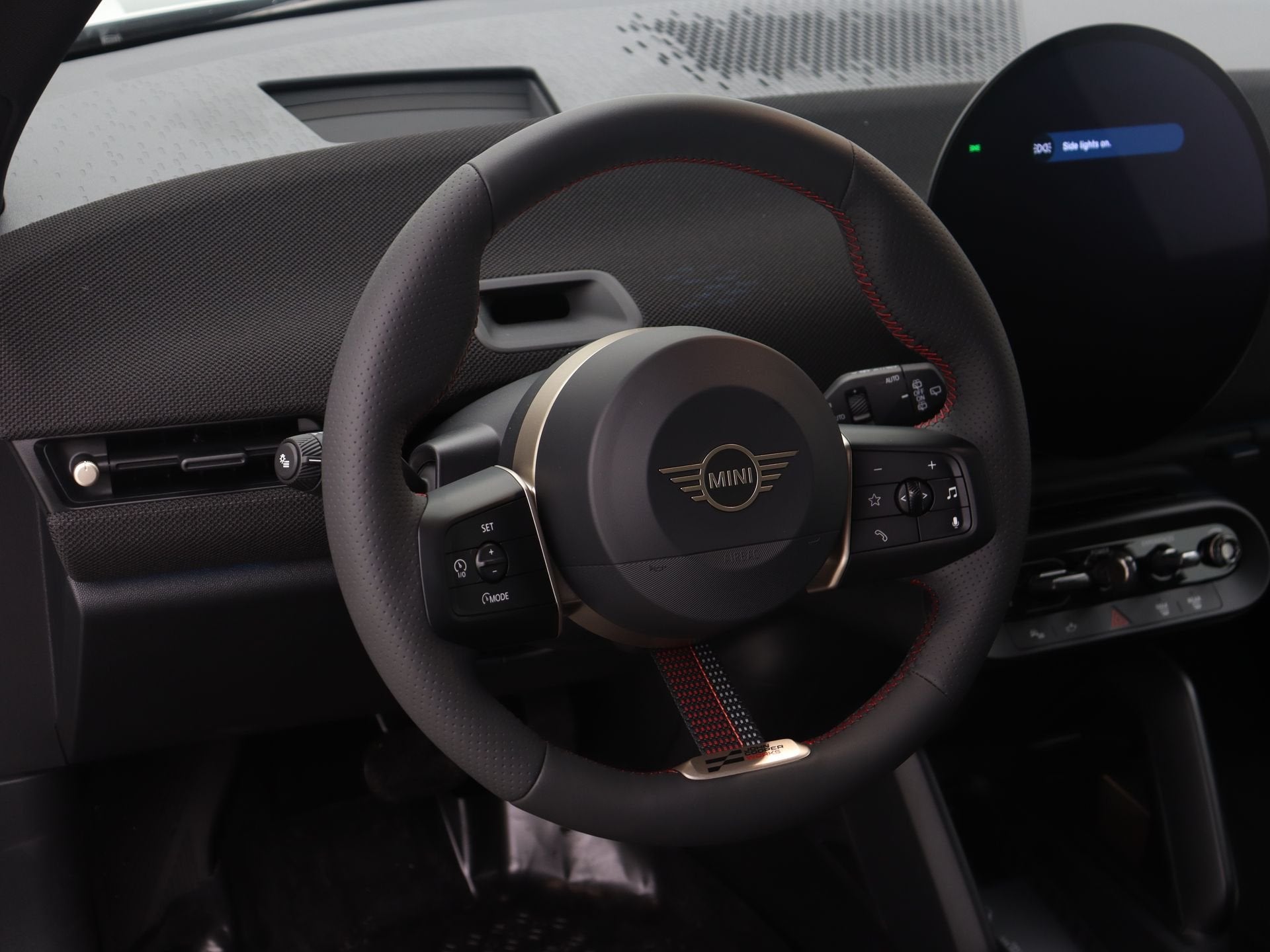 MINI Cooper SE John Cooper Works Pakket L PRIVATE LEASE EUR, Auto's, Zwart, 4 stoelen, Nieuw, Verwarmde buitenspiegels