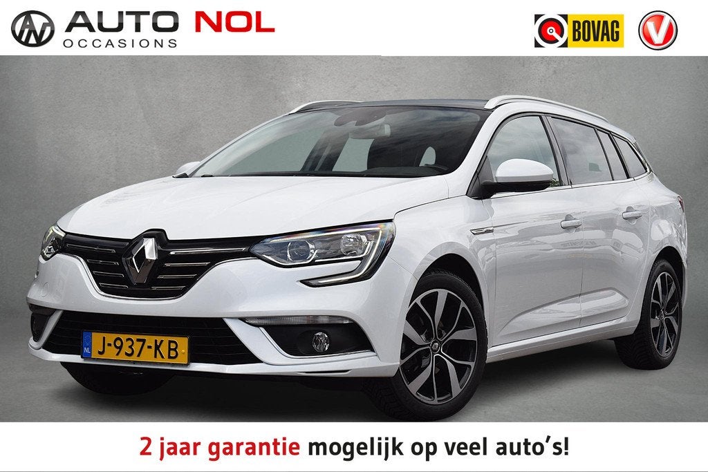 Renault Mégane Estate 1.3 TCe Bose | Cruise | Bose | Carpla, Gebruikt, Euro 6, 4 cilinders, 1290 kg