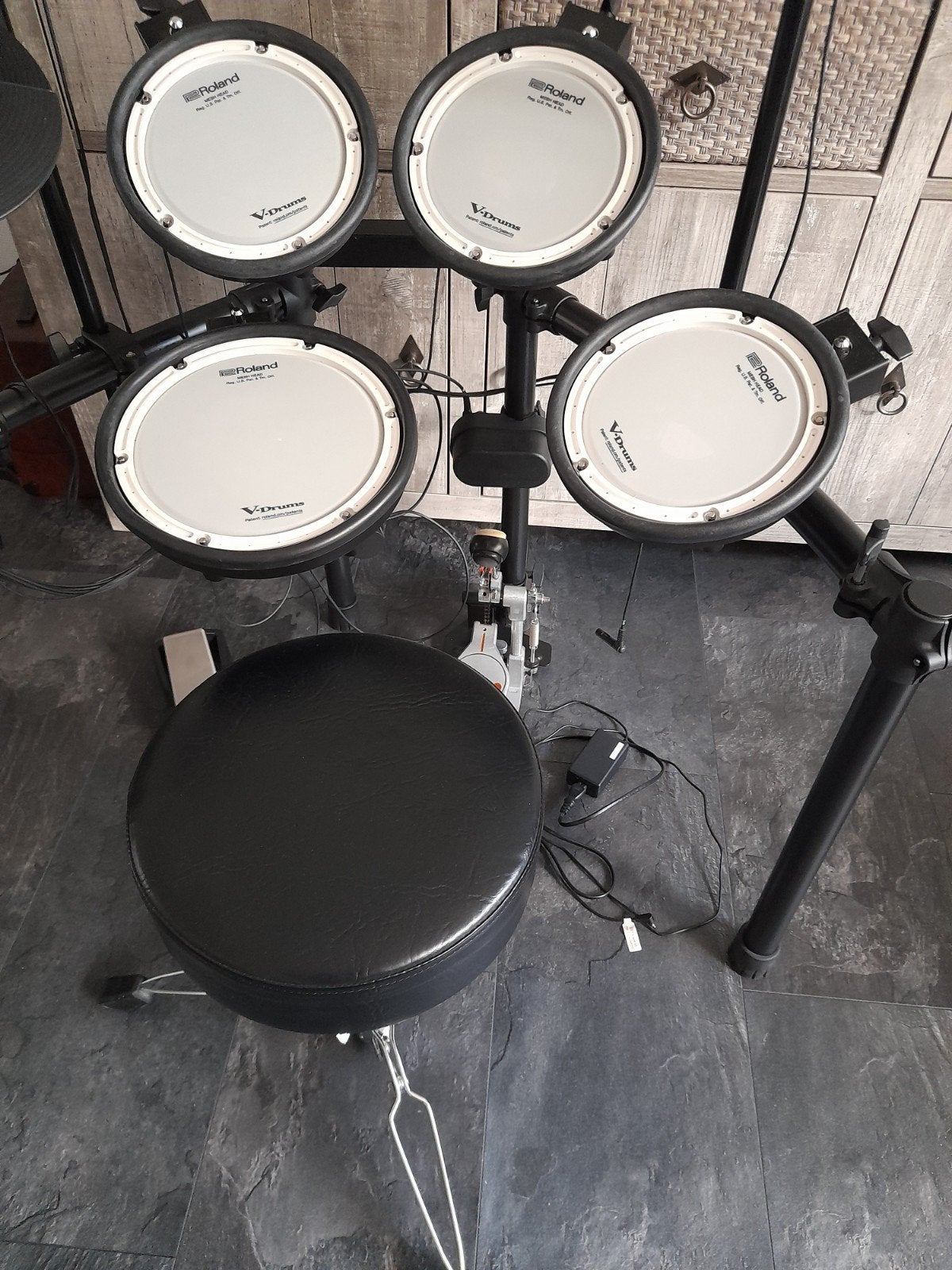 roland td-07 dmk v- drum geheel compleet en nieuw staat, Ophalen, Zo goed als nieuw, Roland