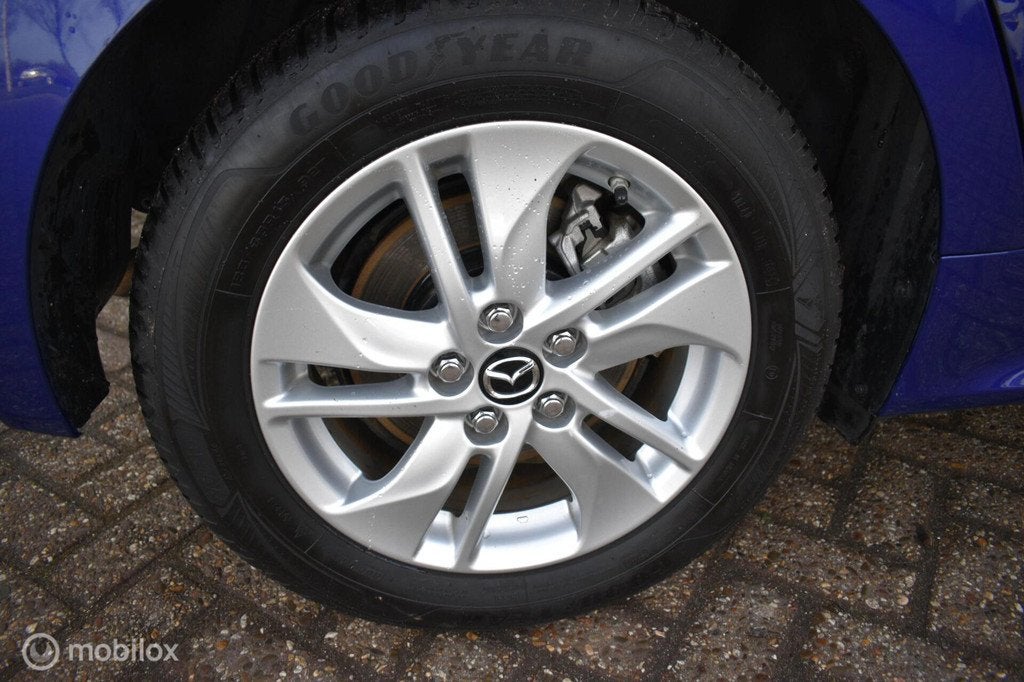 Mazda 2 Hybrid 1.5 Centre-line AUT. 2024|Camera|Carplay, Euro 6, Blauw, 49 €/maand, Bedrijf