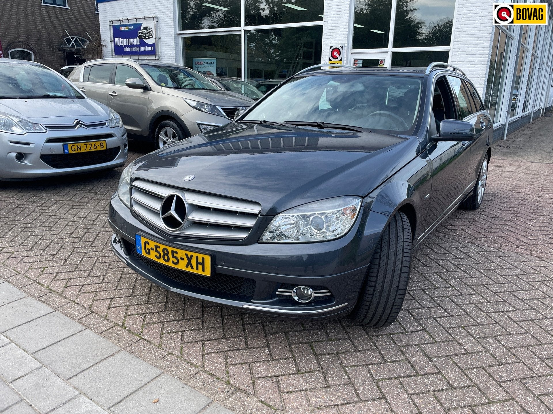 Mercedes-Benz C-klasse Estate 180 CGI BlueEFFICIENCY Busines, Auto's, Euro 5, Achterwielaandrijving, Zwart, Verwarmde buitenspiegels