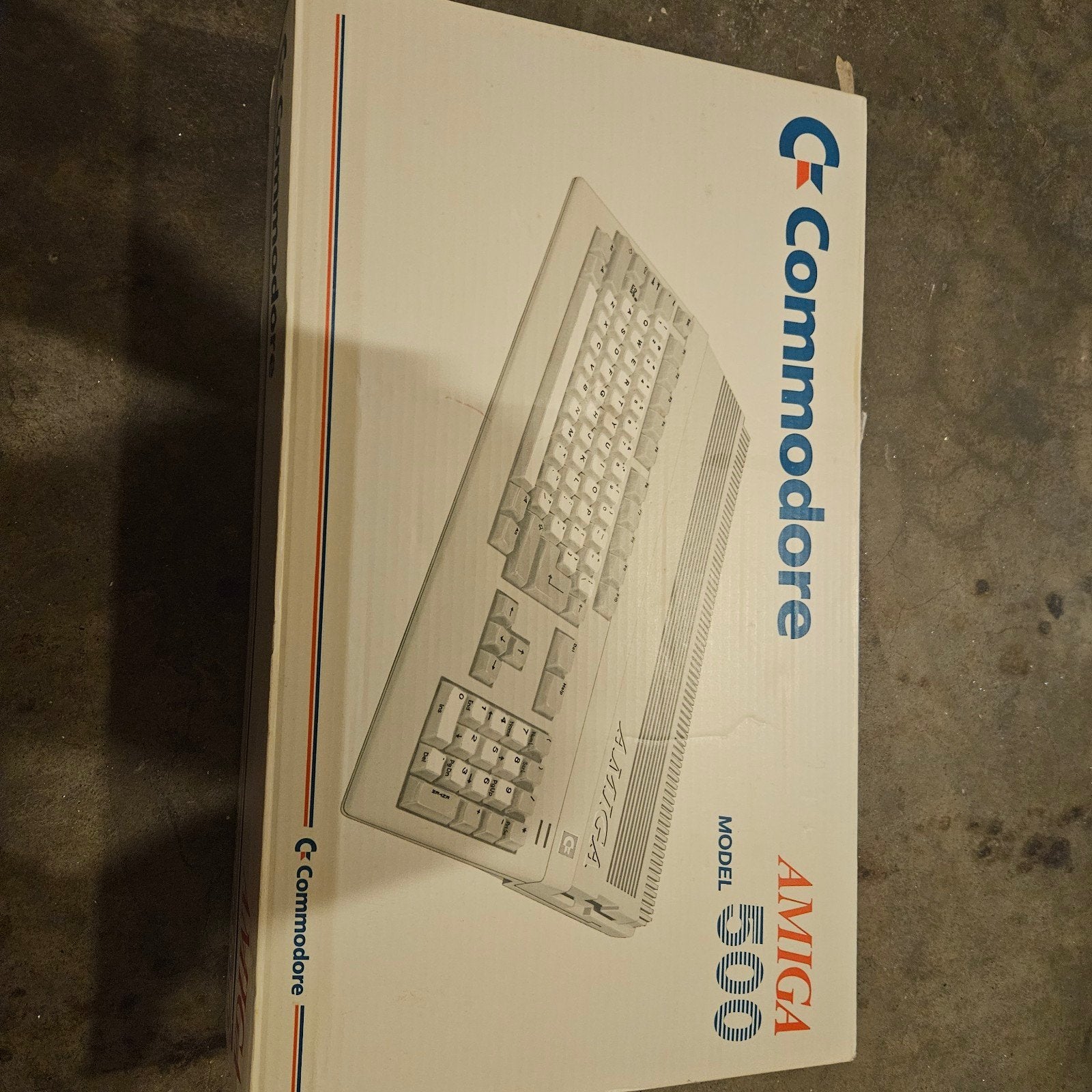 Commodore Amiga 500 in originele doos, Computers en Software, Vintage Computers, Ophalen of Verzenden