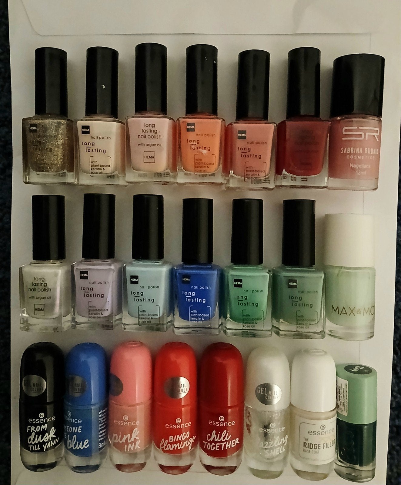 Grote collectie nagellak van diverse merken, Verzenden, Gebruikt, Overige typen