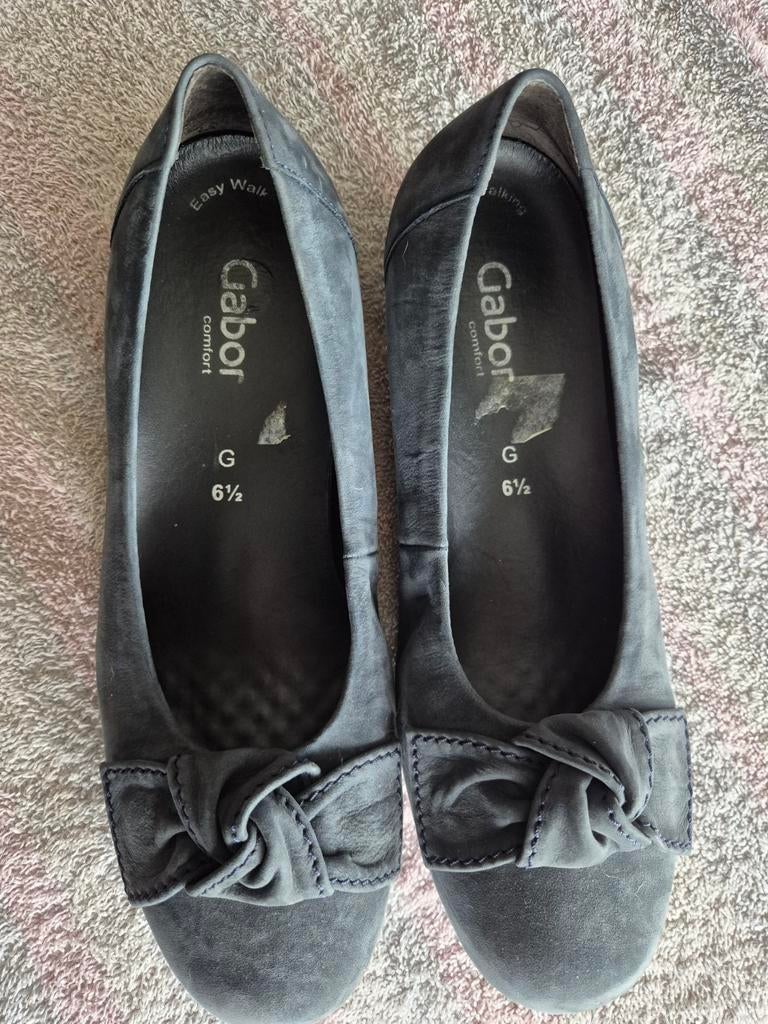 Gabor Comfort Instappers - Donkerblauw Suede, Kleding | Dames, Schoenen, Blauw, Instappers, Gabor, Ophalen of Verzenden