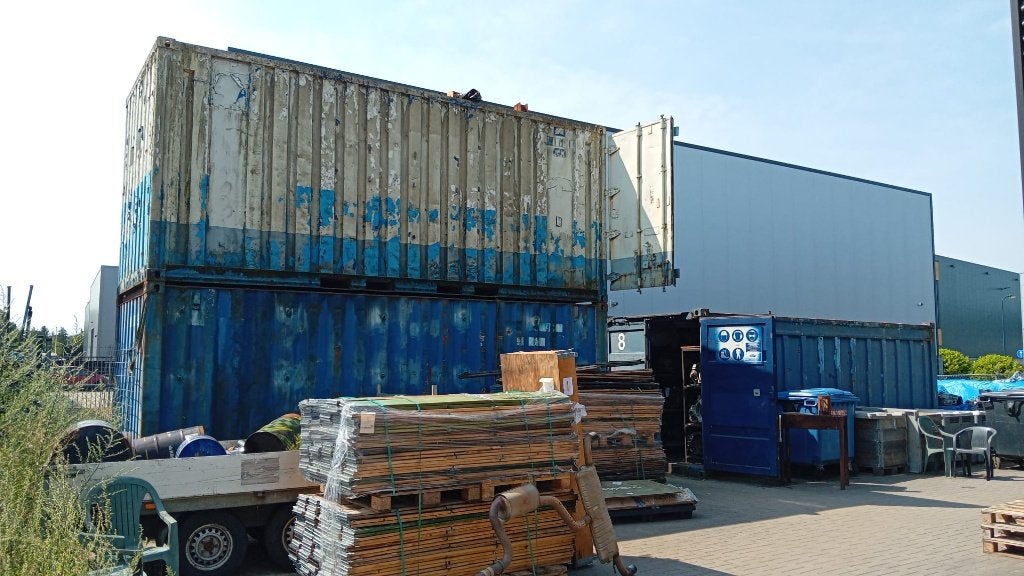 3 zeecontainers (ook per stuk), Ophalen, -, -, -