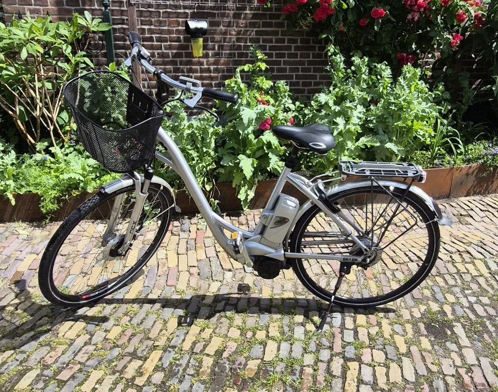 Flyer C-serie elektrische fiets met lage instap, Minder dan 30 km per accu, Gebruikt, Minder dan 47 cm, Ophalen