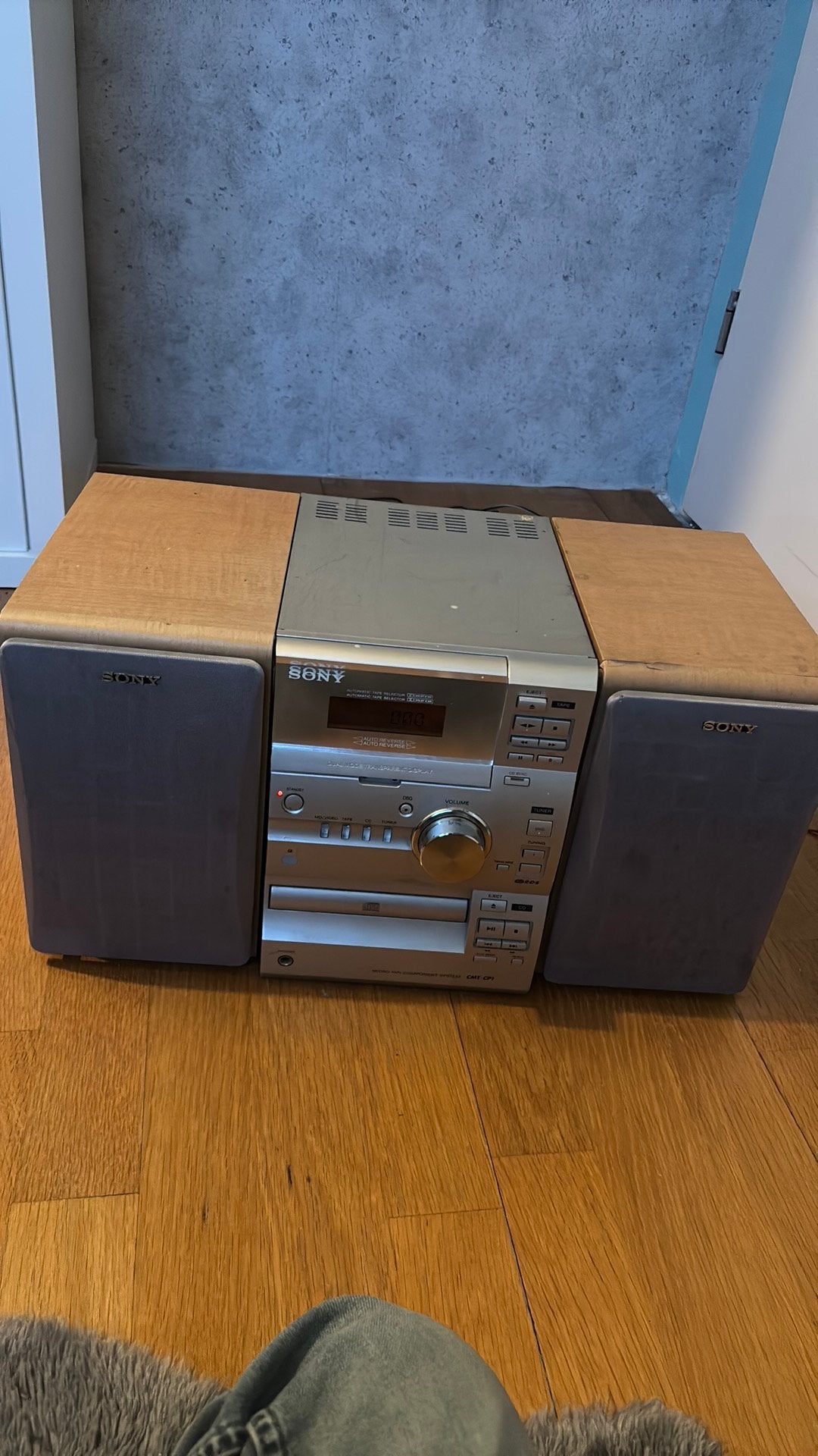 Sony CMT-CP1 Micro HiFi Component System, Audio, Tv en Foto, Stereo-sets, Ophalen, Gebruikt, Tuner of Radio, Sony