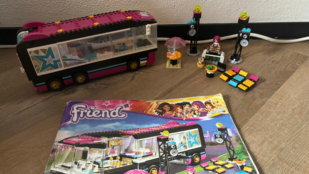 Friends popster bus 41106, Friends, Ophalen of Verzenden, Complete set, Compleet