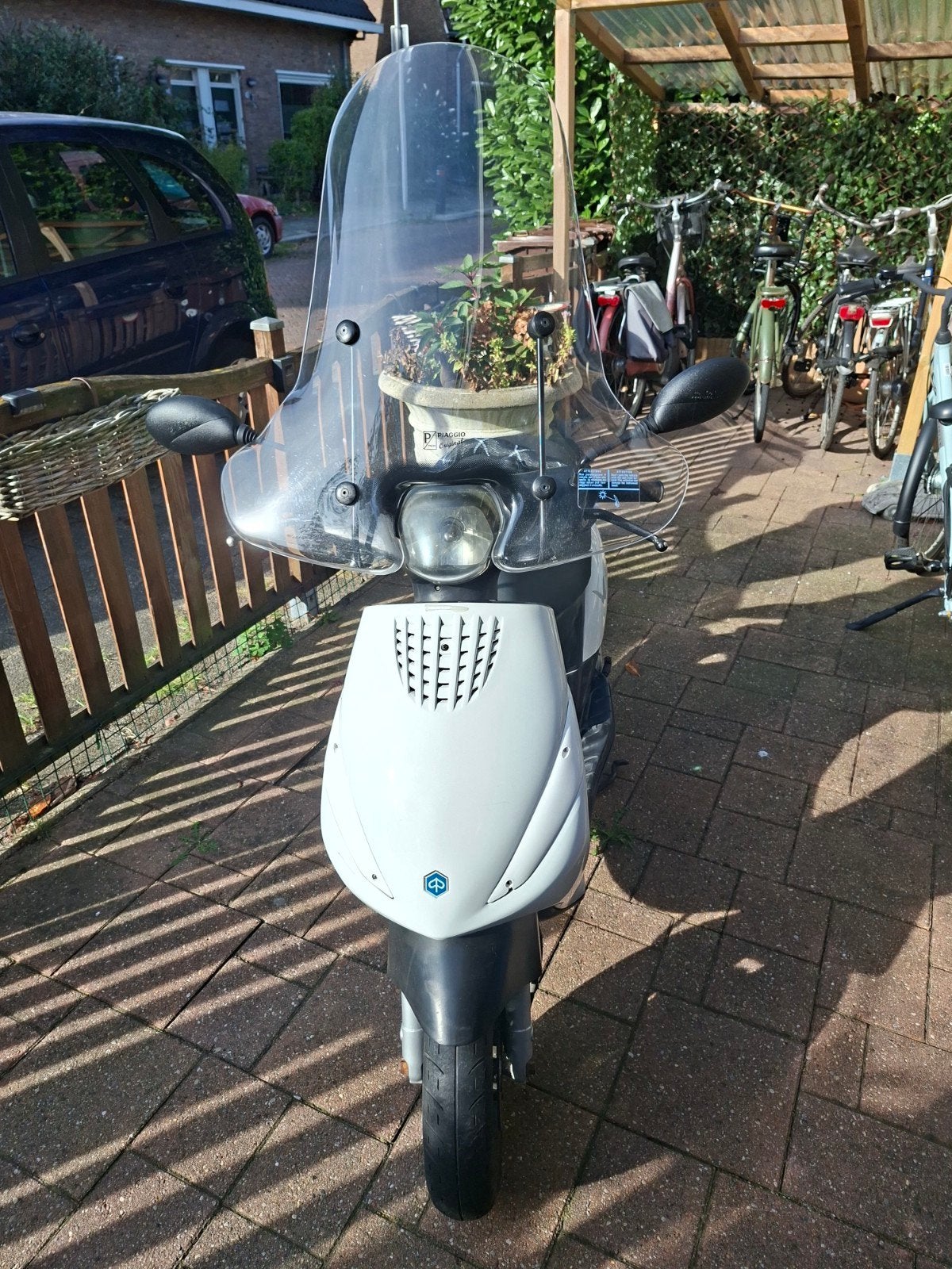 Piaggio Zip 2012 met accessoires, Ophalen, Gebruikt, Maximaal 45 km/u, Piaggio