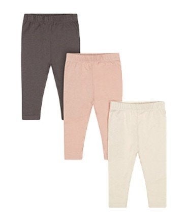 DIRKJE Legging 3-pack Multi colour, Broekje, Meisje, Dirkje, Nieuw