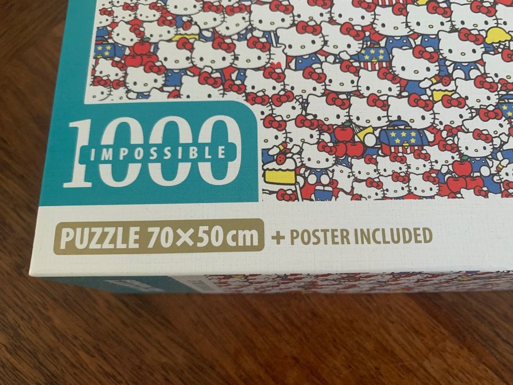 Puzzel Hello Kitty, Ophalen, 500 t/m 1500 stukjes, Nieuw, Legpuzzel