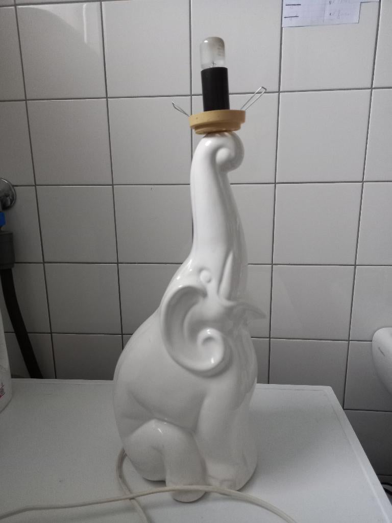 Lamp olifant, Ophalen, Overige materialen, Gebruikt, '70