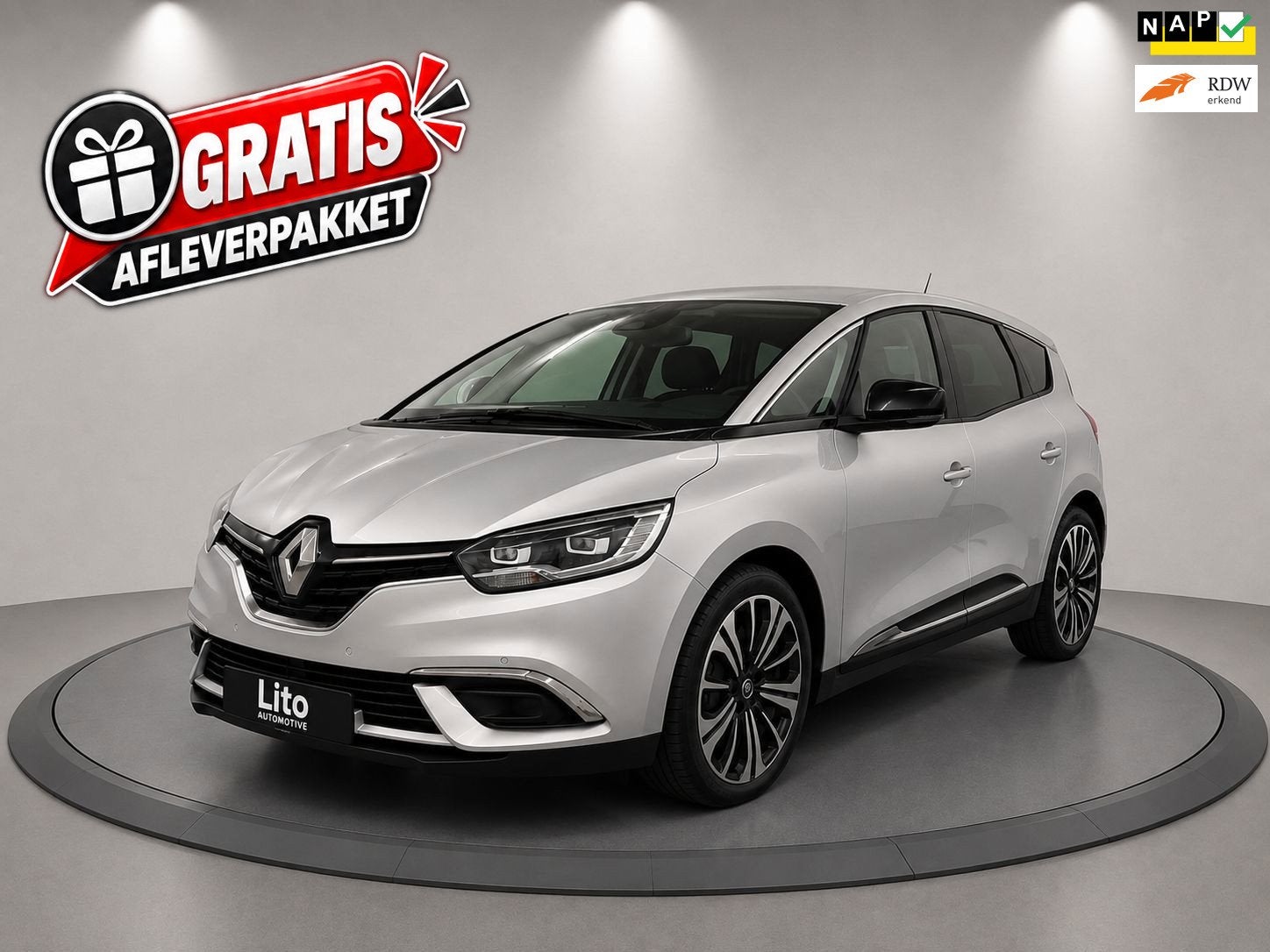 Renault Grand Scénic 1.3 TCe Equilibre|7-Persoons|AIRCO|NAV, Auto's, Euro 6, 4 cilinders, 7 stoelen, Origineel Nederlands
