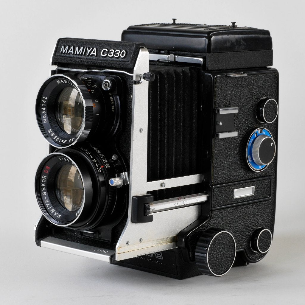 Mamiya C330 Profesional met Mamiya Sekor DS f3,5/105mm, Ophalen of Verzenden, Gebruikt, Spiegelreflex, Overige Merken