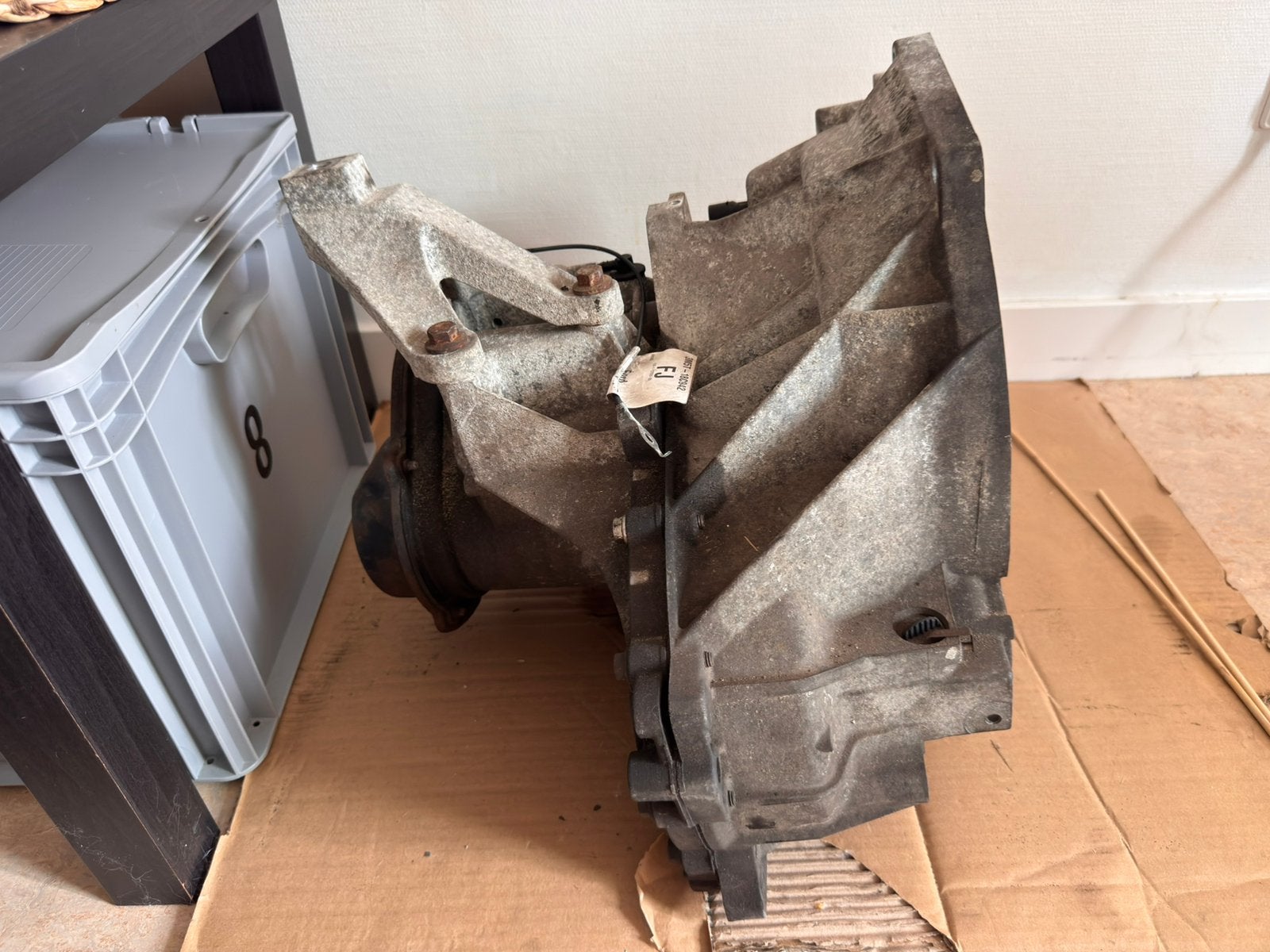 Versnellingsbak Ford Focus 1.6 IB5 3M5R7002NC + keerringen, Ophalen, Ford