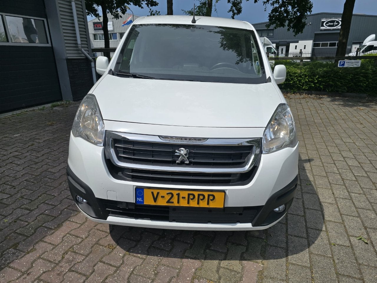 Peugeot Partner ELECTRIC L PRO (bj 2018), Automaat, Gebruikt, Wit, Origineel Nederlands