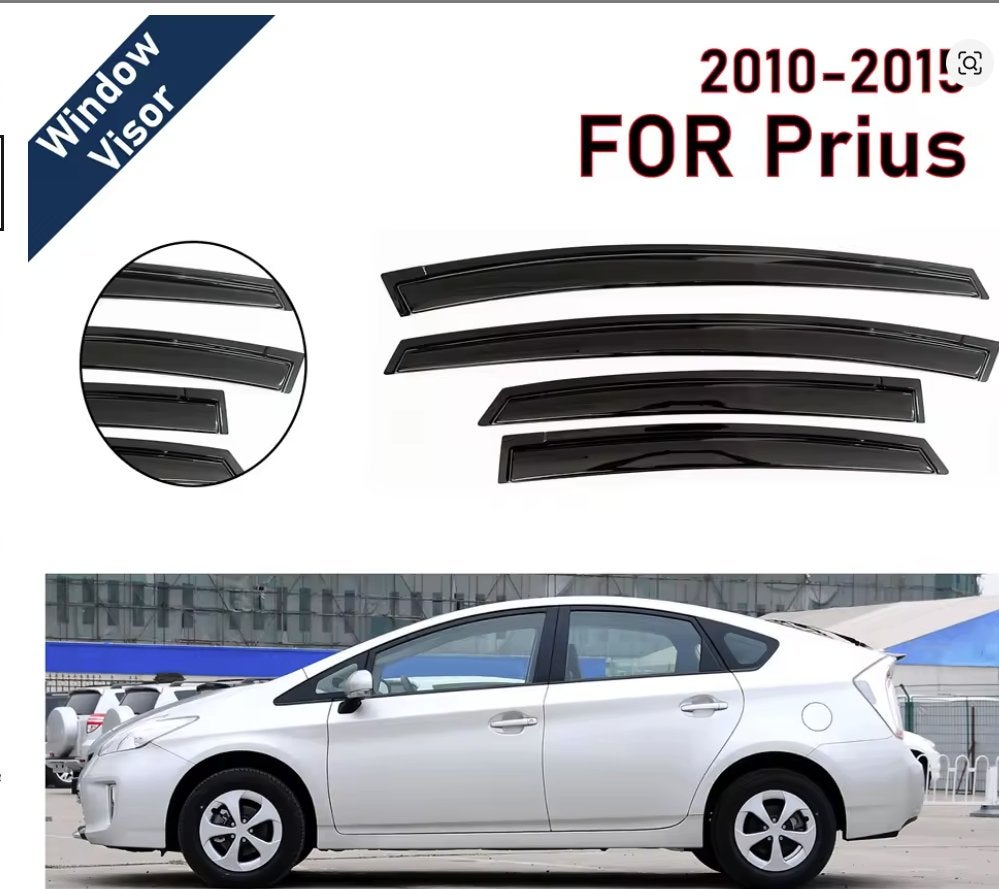raamwindschermen, windbeschermers Toyota Prius 30 2009–2015, Ophalen of Verzenden, Nieuw