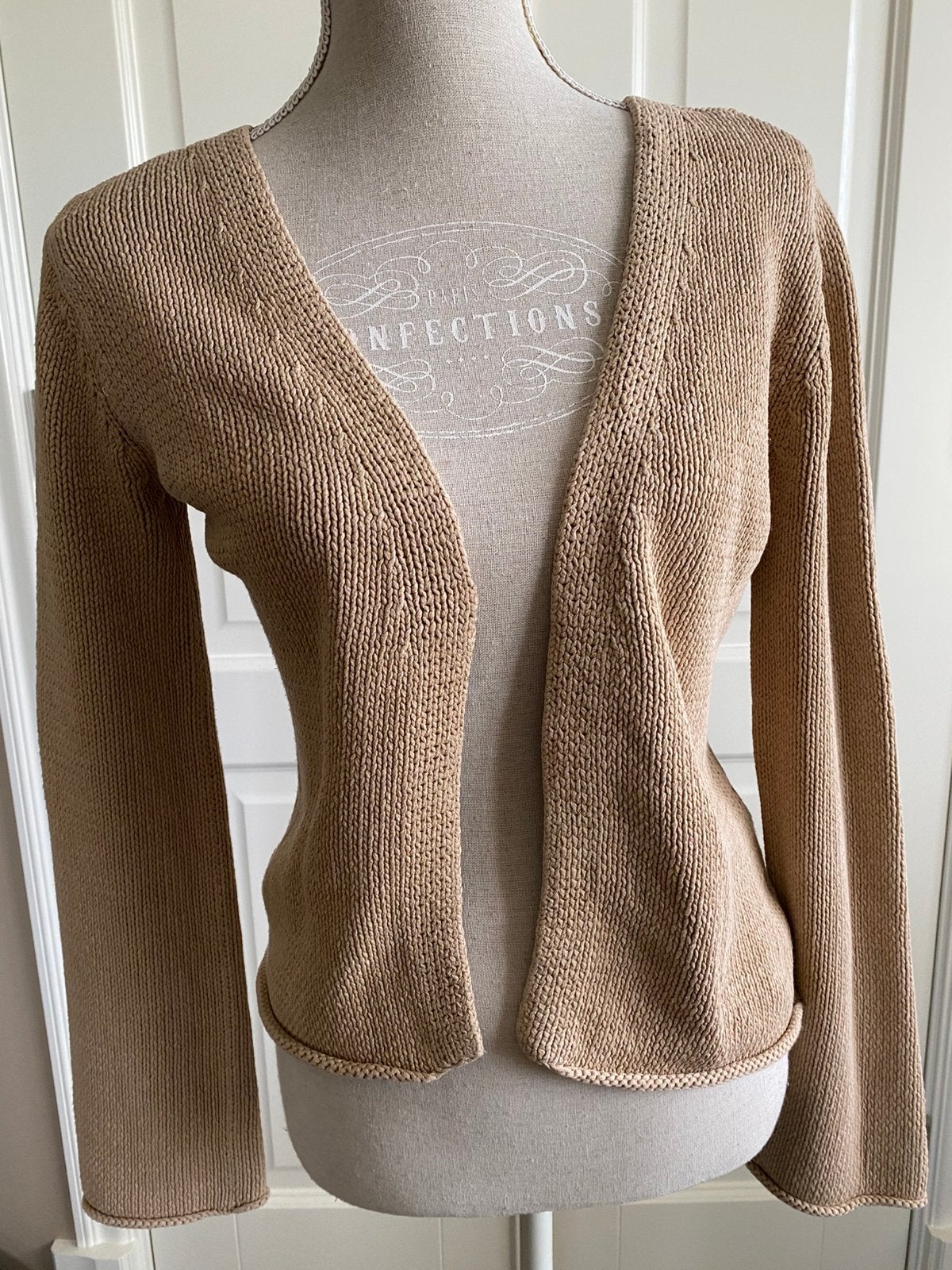 Dames vest zandkleur maat S 36 van TURNOVER, Beige, Zo goed als nieuw, Maat 36 (S), Turnover