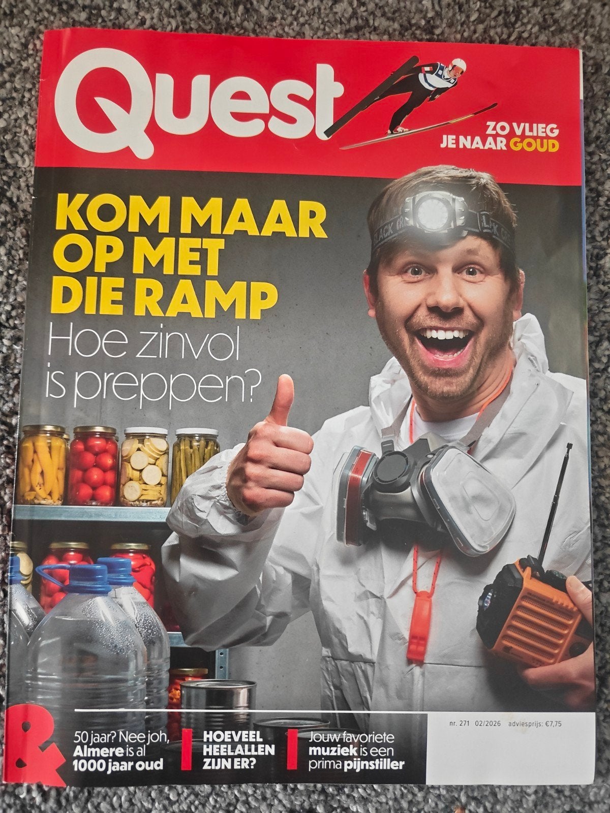 Quest - nr. 271 februari 2026, Boeken, Tijdschriften en Kranten, Ophalen of Verzenden, Zo goed als nieuw, Wetenschap en Natuur