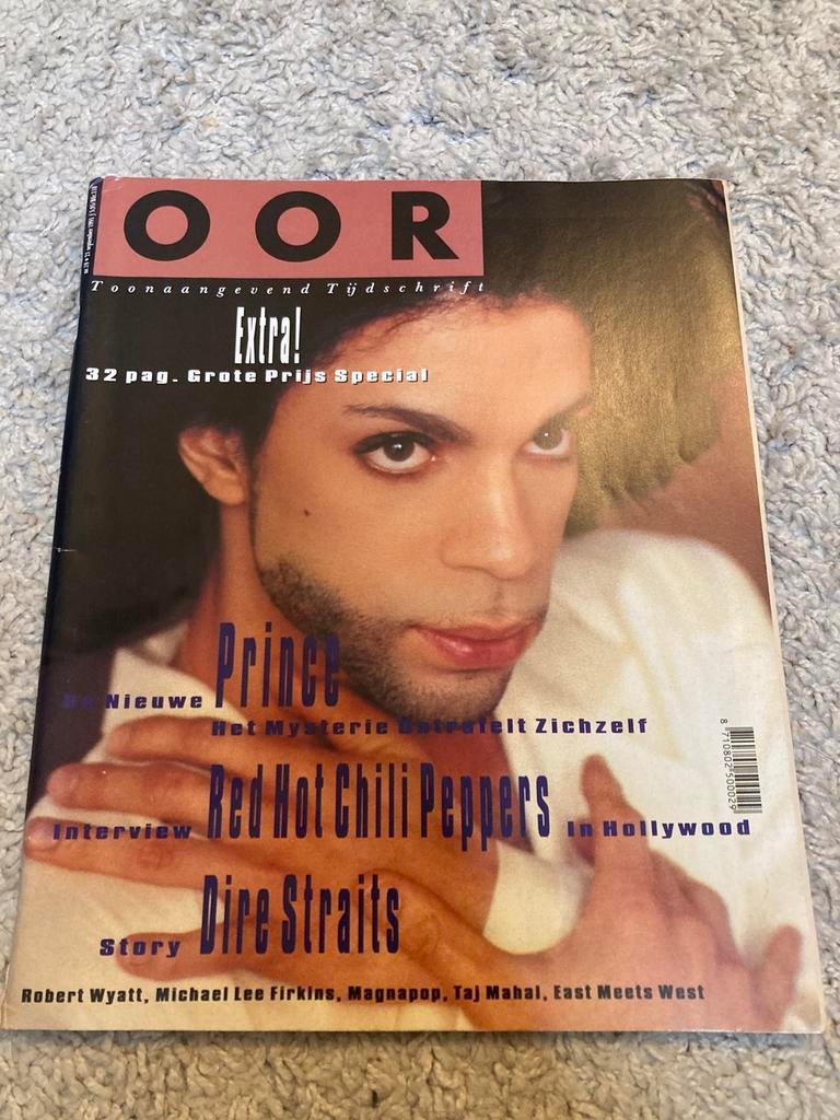 OOR Magazine 1991 PRINCE Dire Straits RED HOT CHILI PEPPERS, Ophalen of Verzenden, Zo goed als nieuw, Muziek, Film of Tv