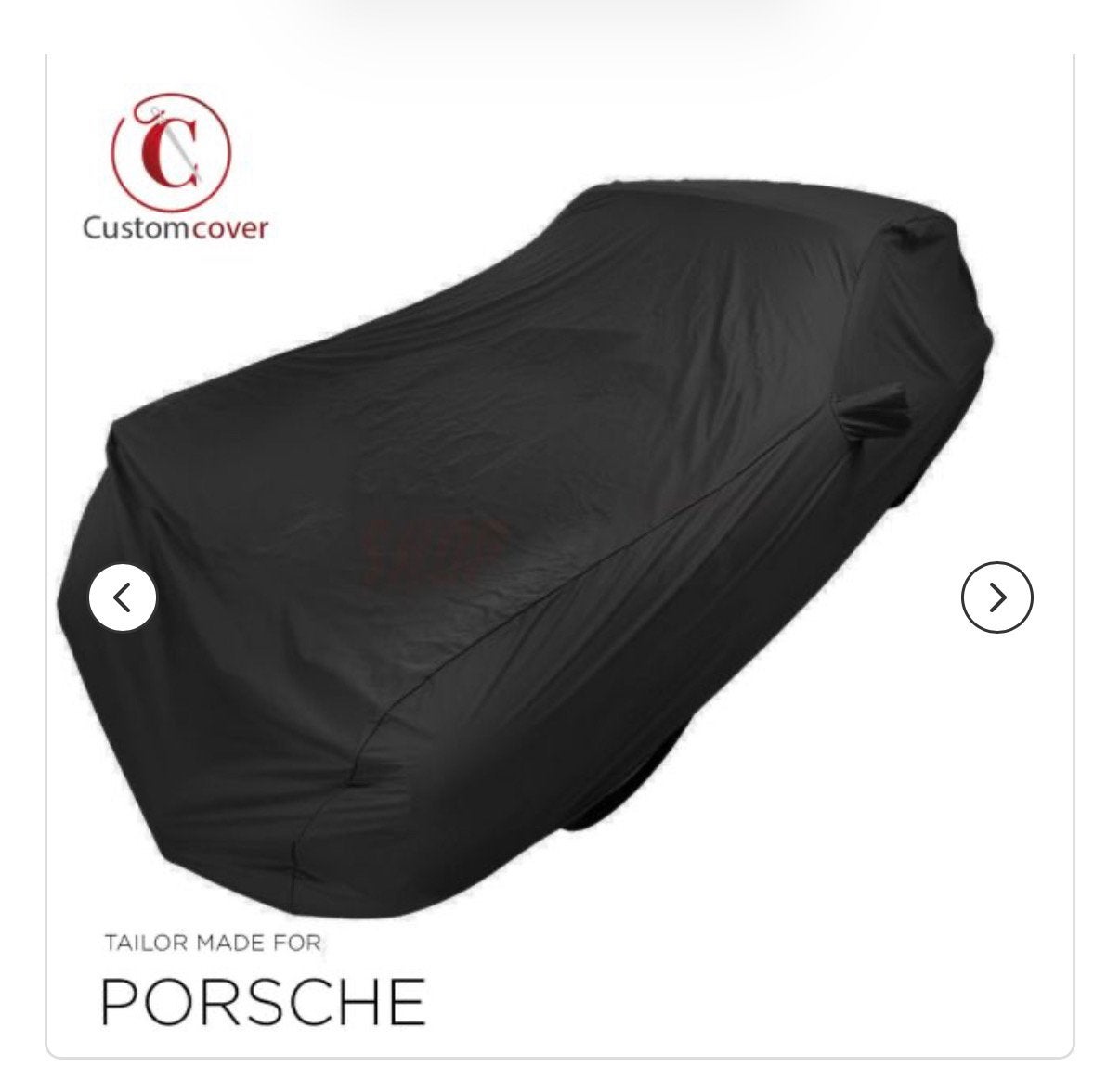 Porsche 997 gevoerde autohoes - Hoge kwaliteit, Ophalen, Zo goed als nieuw, Op maat