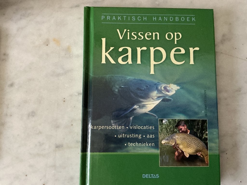 Vissen op karper (Andreas Janitzki), Ophalen of Verzenden, Zo goed als nieuw, Watersport en Hengelsport