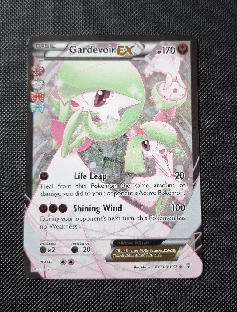 Gardevoir EX #RC30 - Generations (GEN RC30), Ophalen of Verzenden, Zo goed als nieuw, Losse kaart, Foil