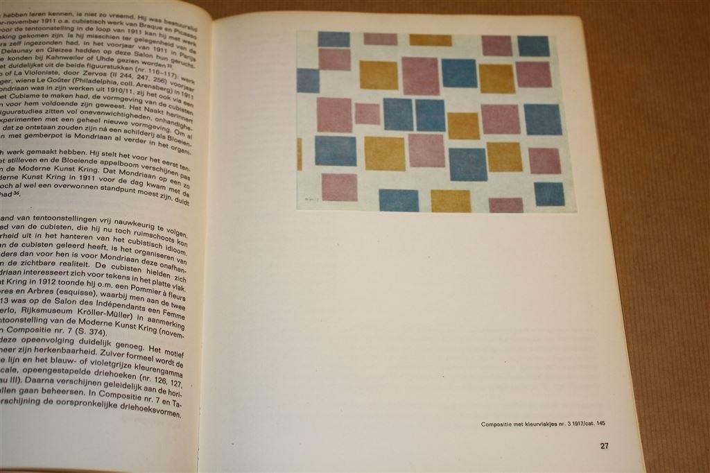 Mondriaan. Collectie Haags Gemeentemuseum. 1964., Ophalen of Verzenden, Gelezen