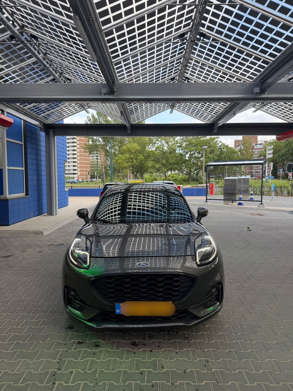 Ford Puma ST line 1.0i Ecoboost 125pk Automaat 2021 Grijs, Auto's, Puma, 1226 kg, 123 pk, 19 km/l