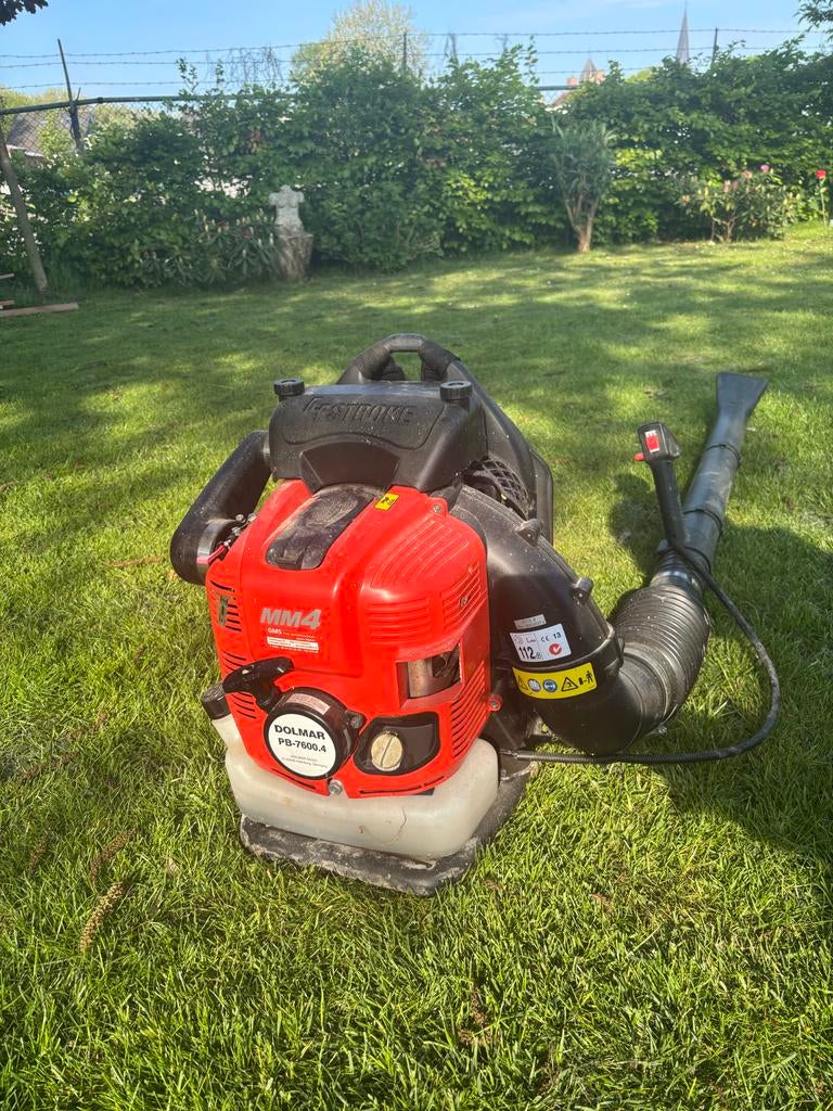 Dolmar PB-7600.4 Bladblazer - Krachtig en Betrouwbaar, Tuin en Terras, Bladblazers, Ophalen of Verzenden, Zo goed als nieuw, Benzine