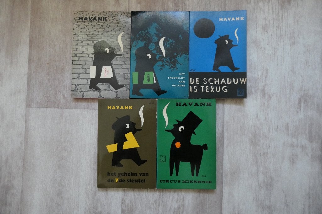 Havank serie 5 pockets, Boeken, Ophalen of Verzenden, Gelezen