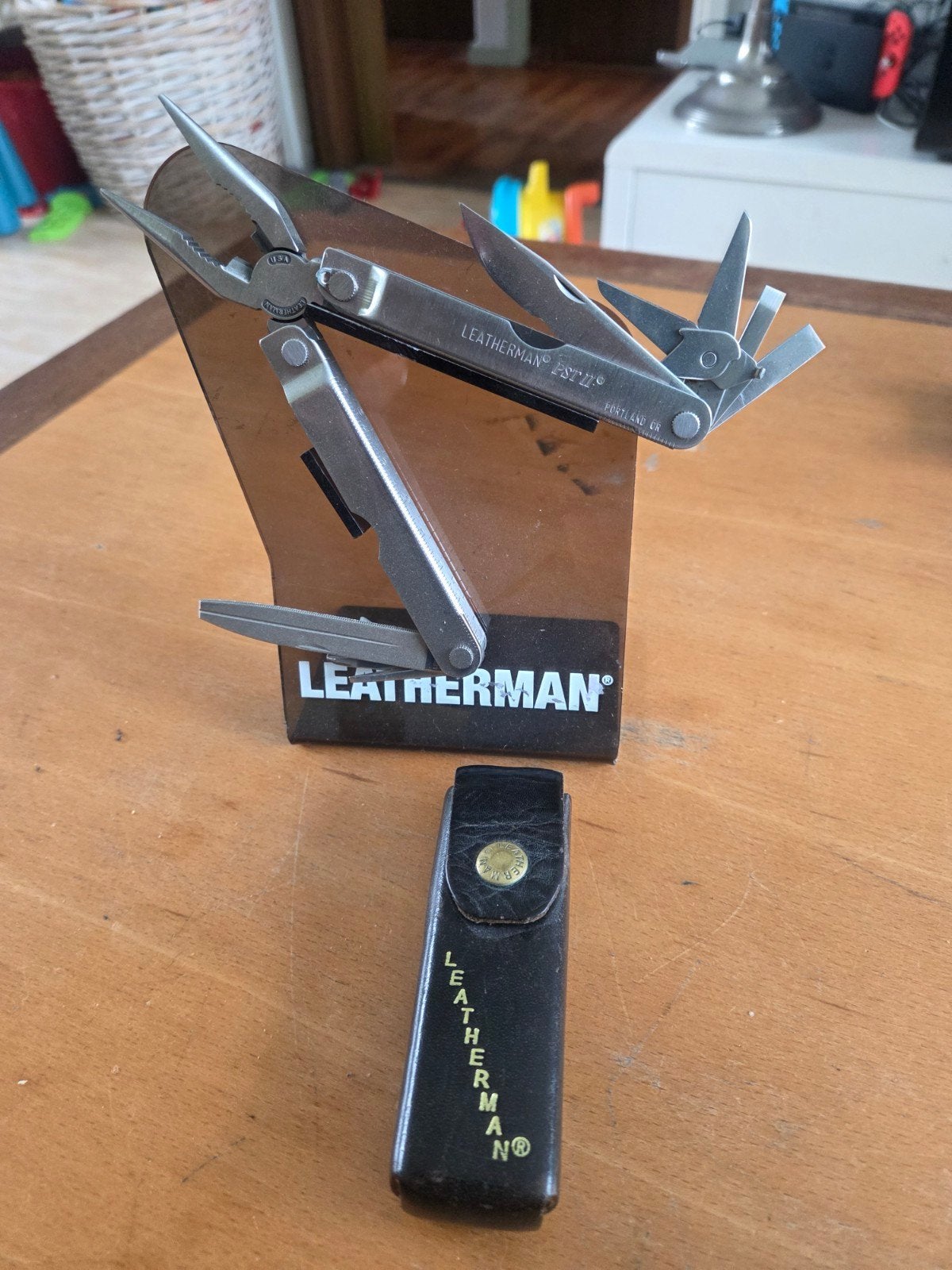 Leatherman PST II Multitool met hoesje - Uitstekende staat, Ophalen of Verzenden, Landmacht, Nederland