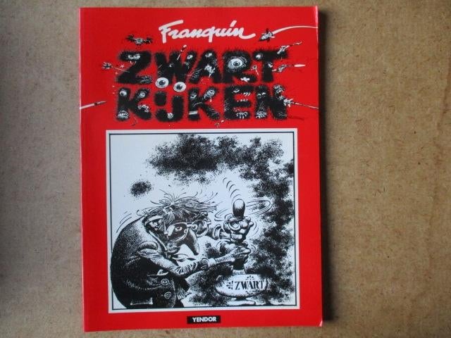adv7592 zwartkijken, Eén stripboek, Ophalen, Gelezen