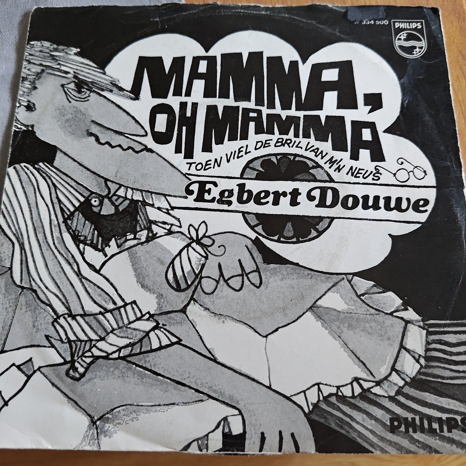 Egbert Douwe - Mamma, Oh Mamma (Vinyl Single), Cd's en Dvd's, Vinyl Singles, Gebruikt, Nederlandstalig, 7 inch, Ophalen of Verzenden