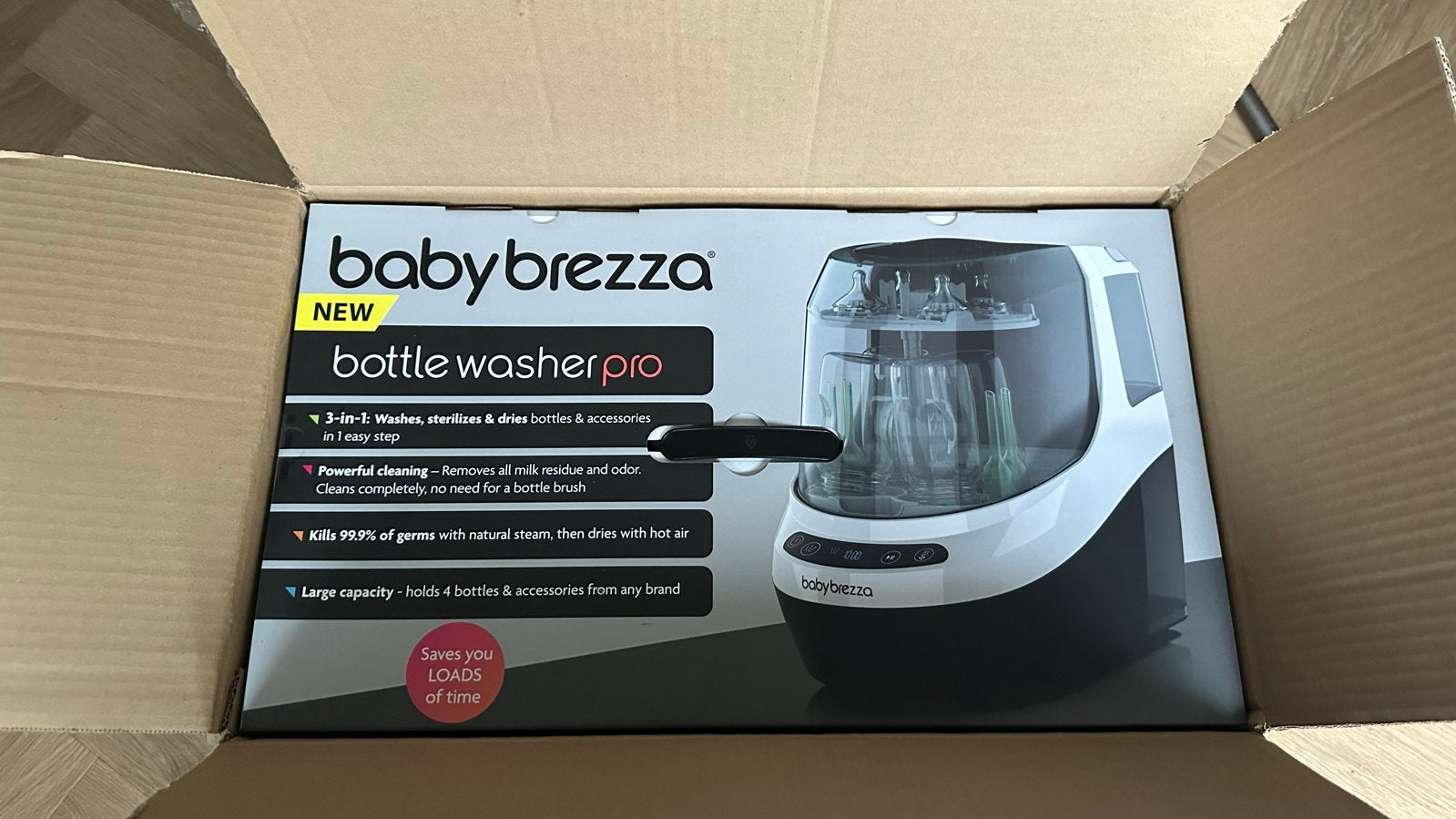 Baby Brezza Bottle Washer Pro - Sterilisator en Flessenmaker, Sterilisator, Nieuw, Baby Brezza, Ophalen