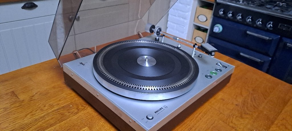 Philips GA212 platenspeler in vrijwel nieuwstaat, Audio, Tv en Foto, Platenspelers, Philips, Automatisch, Ophalen of Verzenden