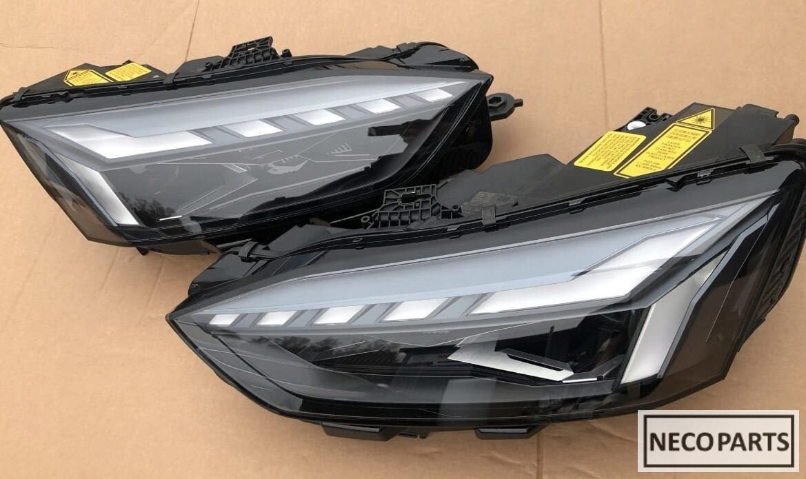 AUDI RS5 S5 A5 F5 8W6 8W LASER LED KOPLAMPEN ALLES LEVERBAAR, Gebruikt, -, -, -