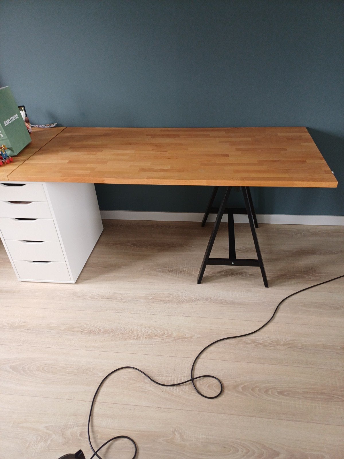 Bureau ikea, Ophalen