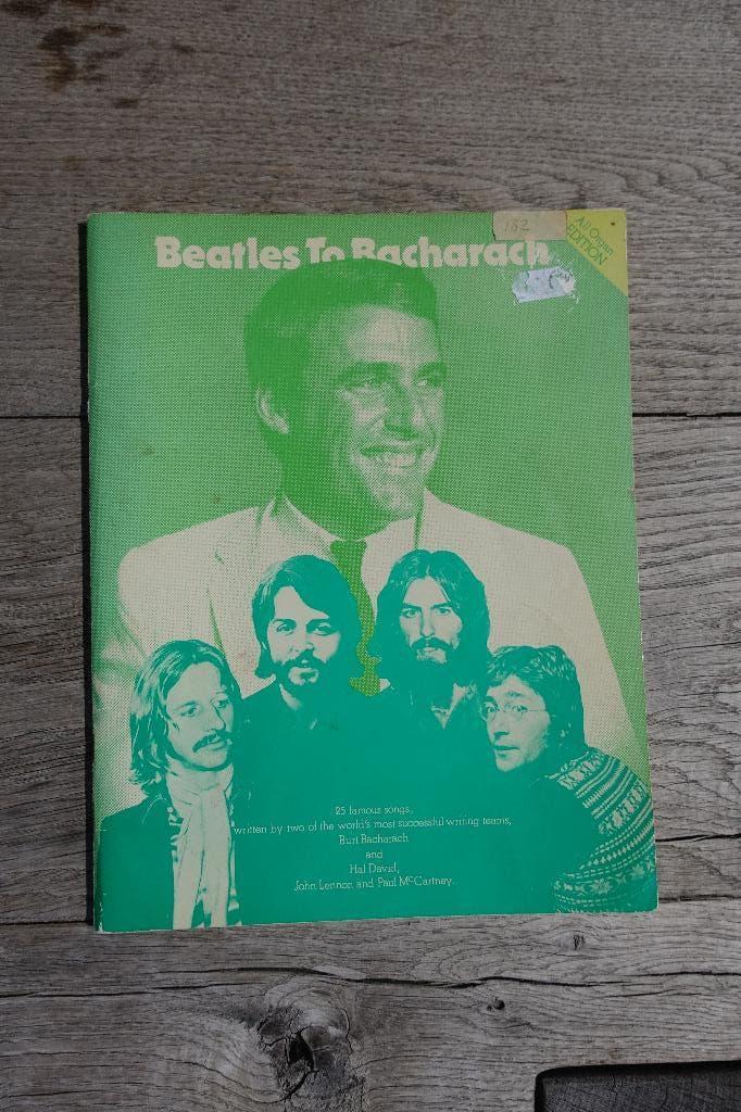 Beatles Bacharav, Muziek en Instrumenten, Bladmuziek, Ophalen of Verzenden, Zo goed als nieuw, Artiest of Componist, Populair