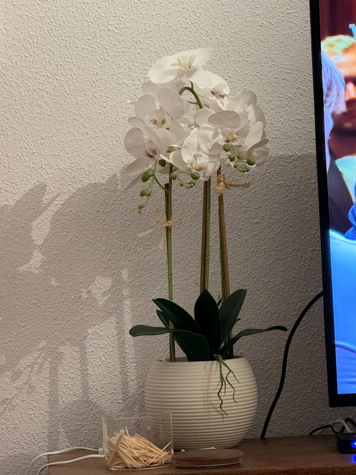 Decoratie bloemen, Ophalen, Kunstbloem, Nieuw, Wit